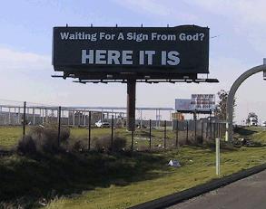 Sign from God
