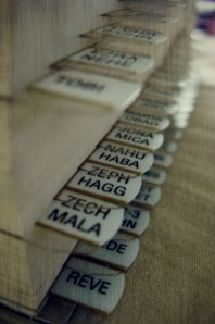 Bible Index Tabs 1