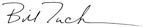 Bill Tucker Signature