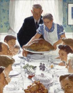 "Freedom from Want" by Norman Rockwell, 1943. Credit:  arthistory.about.com