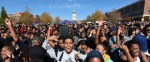Thousands gather on Mizzou quad after university system president&nbsp;resigns